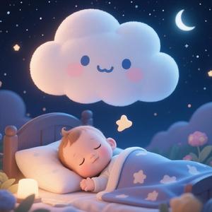 云朵小夜曲 (吹风机声音+白噪音+新生儿宝宝哄睡专用+超有效)