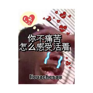 你不痛苦怎么感受活着