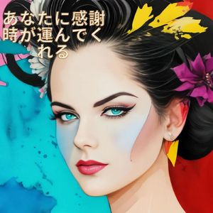 あなたに感謝時が運んでくれる