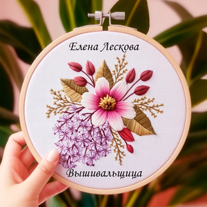 Вышивальщица