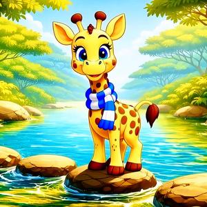 Baby Girafa dansează