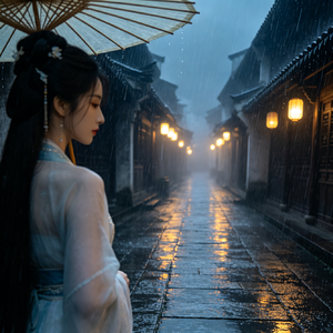 雨落空城