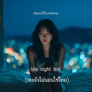 late night text (เธอยังไม่นอนใช่ไหม)