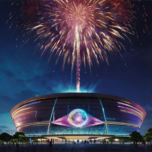 Osaka expo and earth