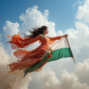 तेज़ हवा में उड़ान