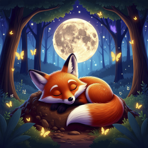 Лисичка у тёплой норы