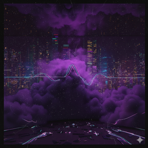 紫の煙