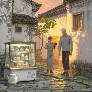 青石板旧巷
