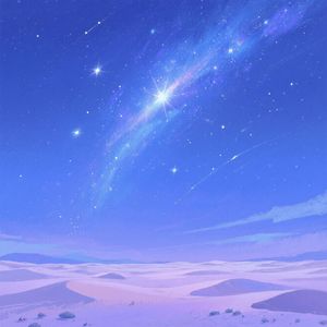大漠星空