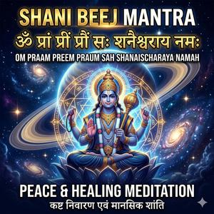 Shani Beej Mantra – Om Praam Preem Praum Sah Shanaischaraya Namah | Peace & Healing Meditation