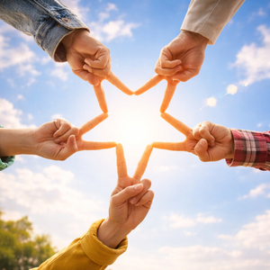 手をつないで未来へ