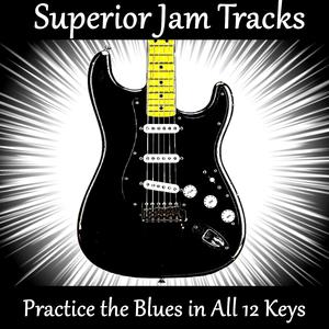 Blues Guitar Backing Track in G Minor 50 BPM