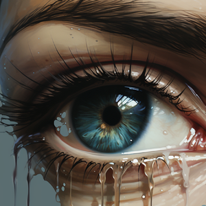 每个人都在流眼泪