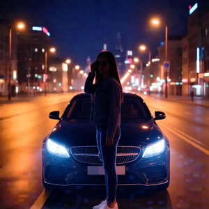 Черный Мерседес