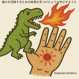 痛みを回避するための秘策を見つけたような気がするうた