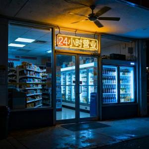 凌晨便利店