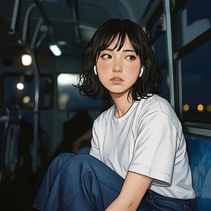 新宿と新大久保の間で