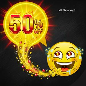 50 Percent Off