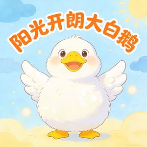 阳光开朗大白鹅