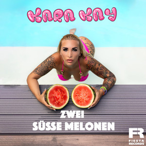 Zwei süße Melonen