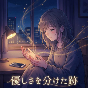 優しさを分けた跡