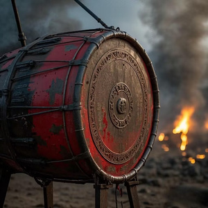 傲立于烽火乾坤