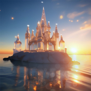 Замок на песке