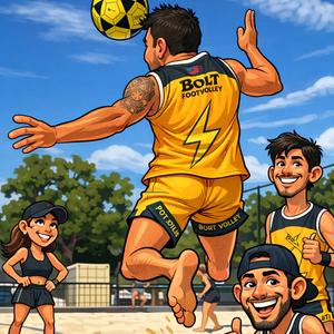 All Day Bolt Footvolley