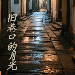 旧巷口的月光