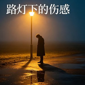 路灯下的伤感