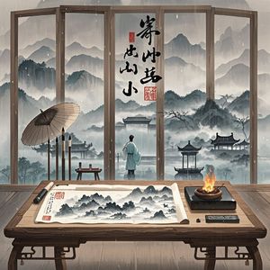 墨色山河