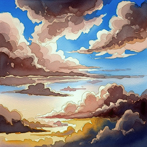 आकाश में बादल