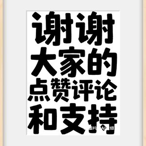 谢谢大家的点赞评论及支持