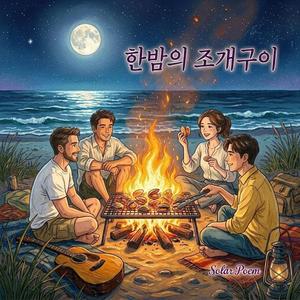한밤의 조개구이
