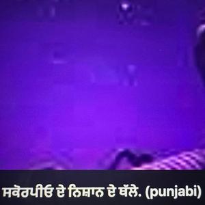 ਸਕੋਰਪੀਓ ਦੇ ਨਿਸ਼ਾਨ ਦੇ ਥੱਲੇ. (punjabi)
