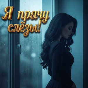 Я прячу слёзы!