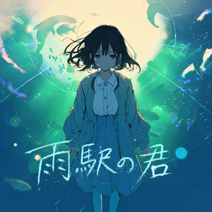 雨駅の君
