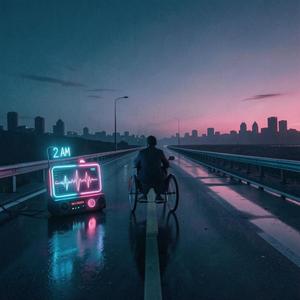 深夜の高速道路
