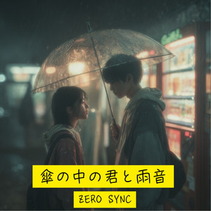 傘の中の君と雨音