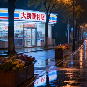 凌晨三点的便利店