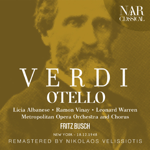 Otello, IGV 21, Act III:"Quella innocente un fremito d'odio non ha" (Emilia, Roderigo, Cassio, Lodovico, Coro, Jago, Otello, Desdemona)