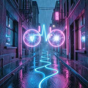 Neon Rain Signal