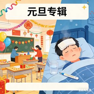 元旦首日上学之困