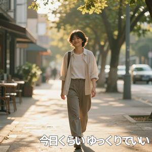 今日くらい、ゆっくりでいい