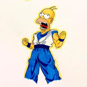 Dragon Ball Rap (Homero Simpson IA)
