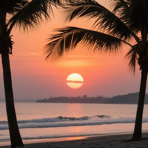 日落