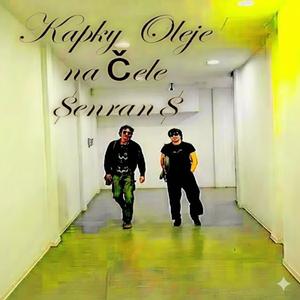 kapky oleje na čele