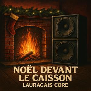 Noël devant le caisson