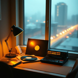 Warm Desk Light