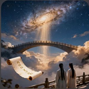 鹊桥仙·星河赴约